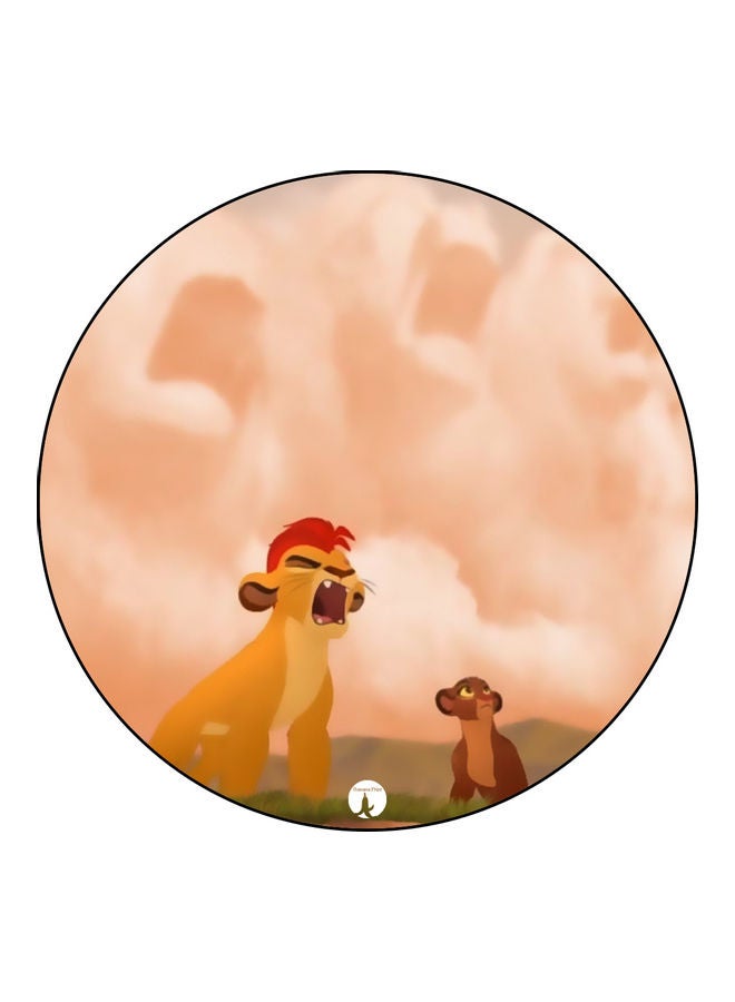 BP Cartoon Printed Mouse Pad Multicolour