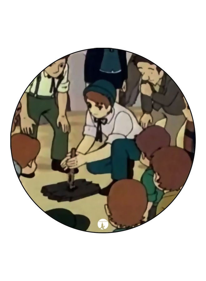 BP Cartoon Printed Mouse Pad Multicolour