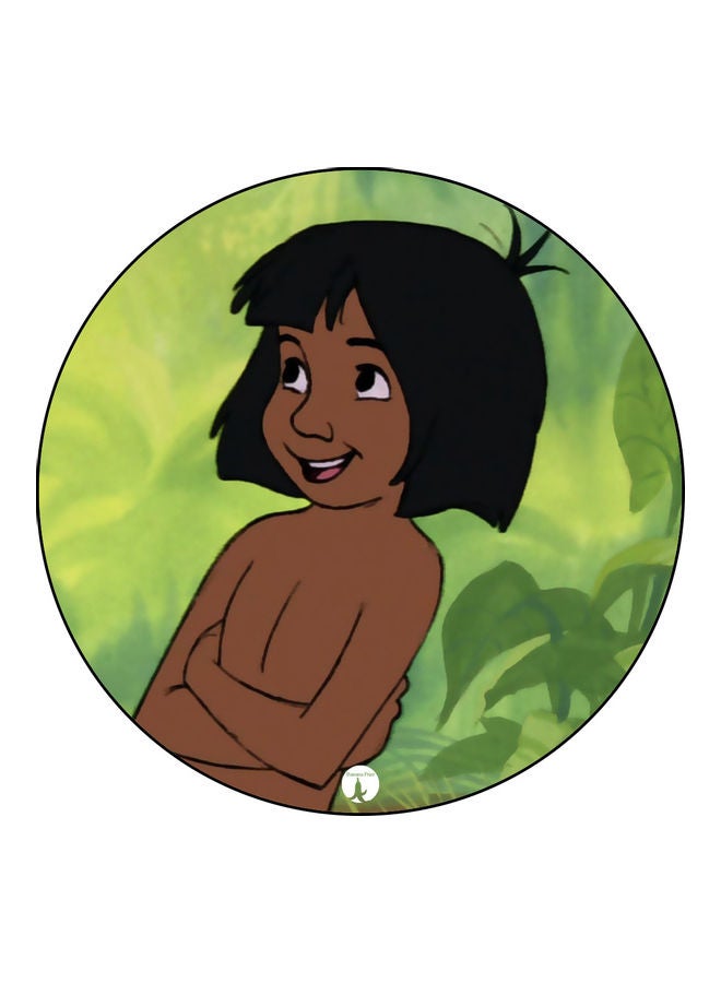 بي بي لوحة ماوس بطبعة رسوم متحركة متعدد الألوان