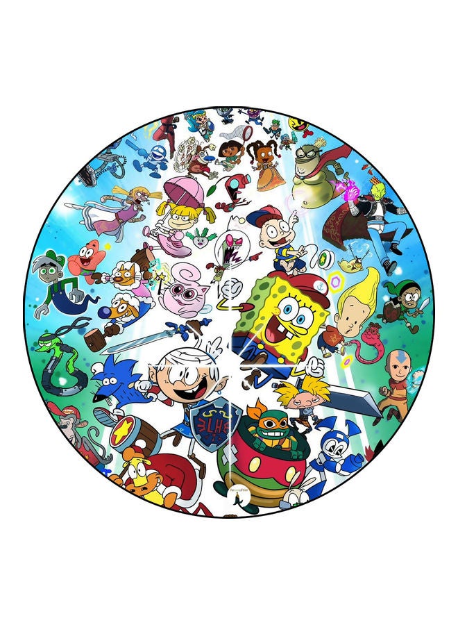 بي بي لوحة ماوس مزينة بطبعة متعدد الألوان