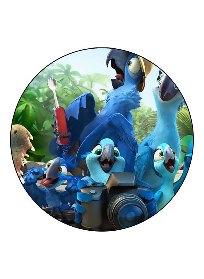 بي بي لوحة ماوس مزينة بطبعة متعدد الألوان