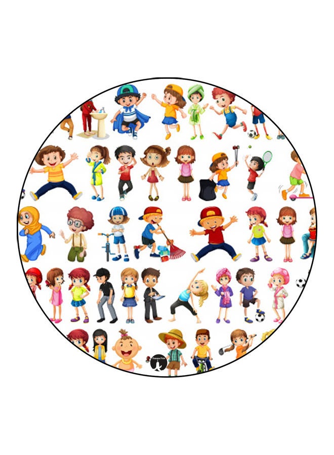 BP Printed Mousepad Multicolour