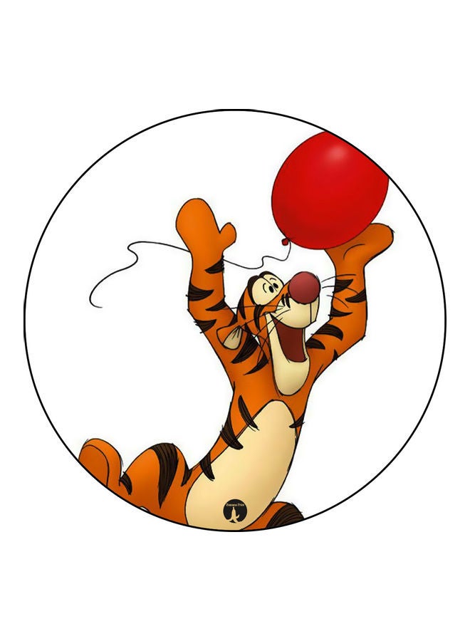 قاعدة ماوس عليها رسومات مطبوعة متعدد الألوان