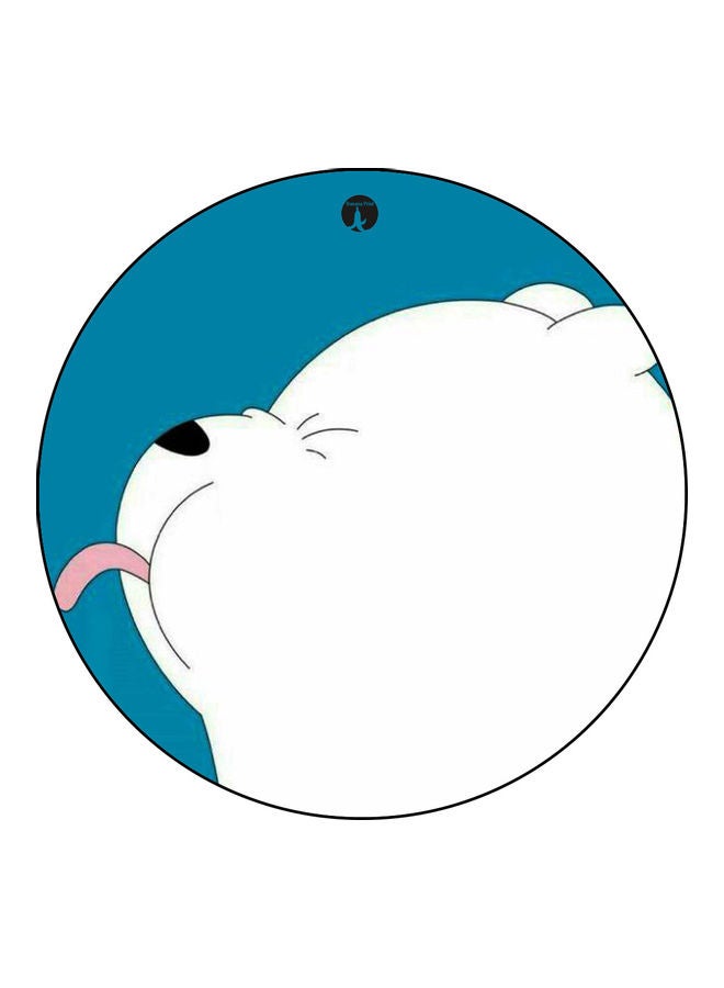 BP Printed Mousepad White/Blue/Black