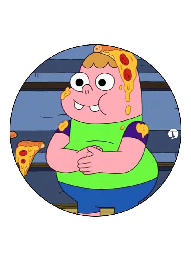 قاعدة ماوس عليها رسومات مطبوعة متعدد الألوان