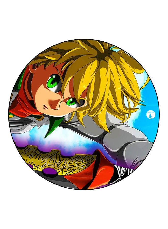 BP Cartoon Printed Mouse Pad Multicolour