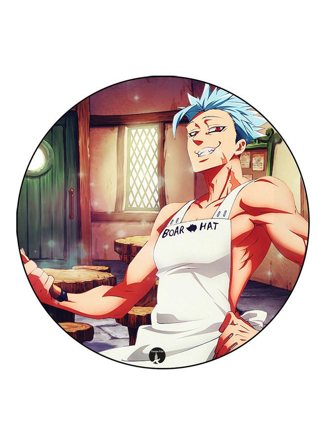 BP Cartoon Printed Mouse Pad Multicolour