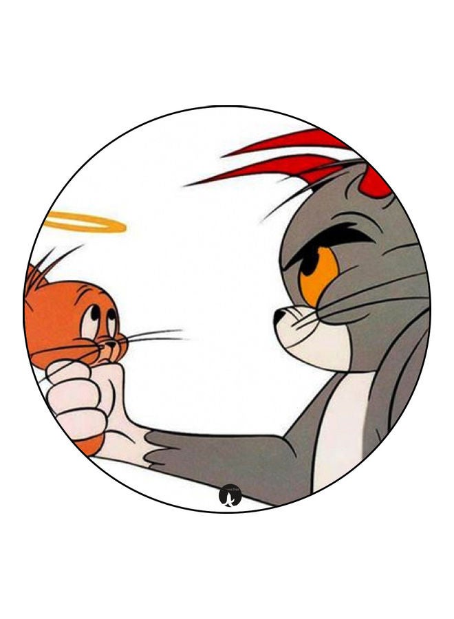 بي بي لوحة ماوس بطبعة رسوم متحركة متعدد الألوان