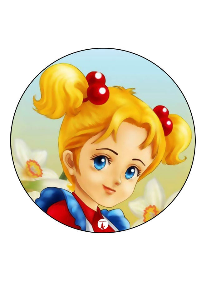 Cartoon Printed Mouse Pad Multicolour
