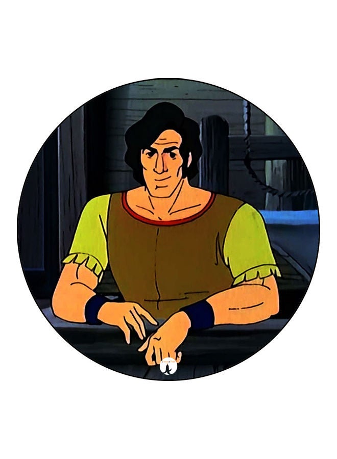 BP Cartoon Printed Mouse Pad Multicolour