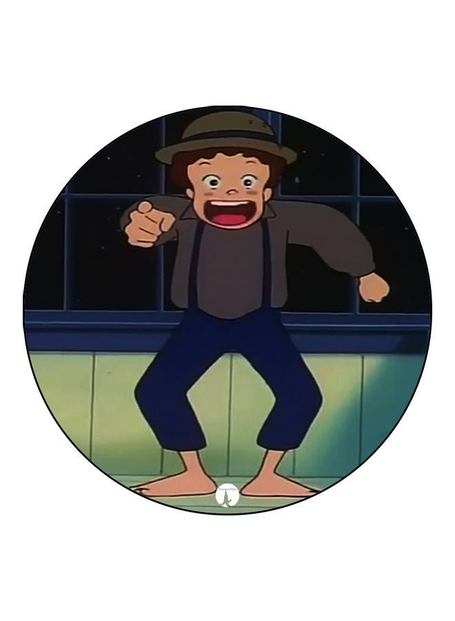 بي بي لوحة ماوس بطبعة رسوم متحركة متعدد الألوان