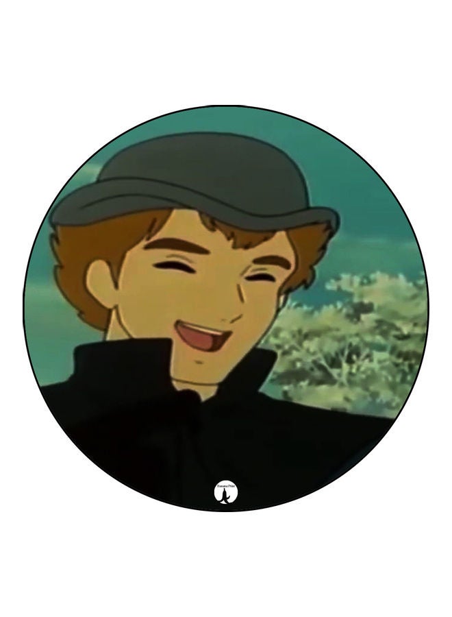 بي بي قاعدة ماوس عليها رسومات مطبوعة متعدد الألوان