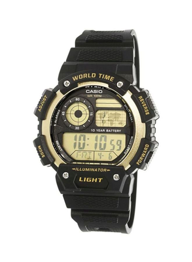 CASIO men Water Resistant Digital Watch AE1400WH-9AV - Image 1