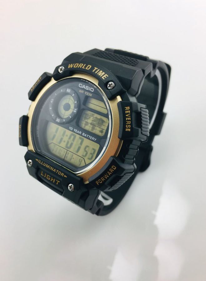 CASIO men Water Resistant Digital Watch AE1400WH-9AV - Image 3