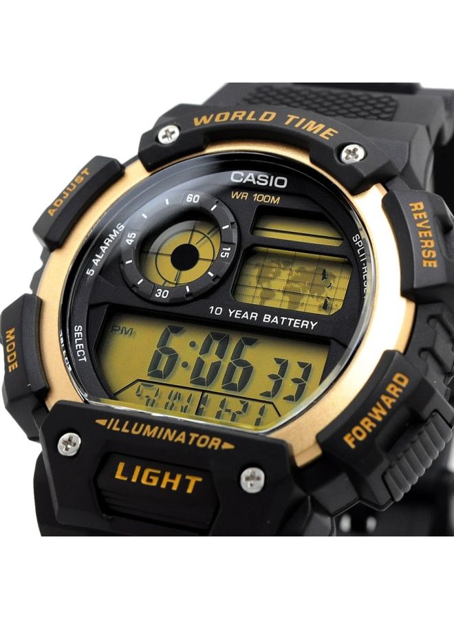 CASIO men Water Resistant Digital Watch AE1400WH-9AV - Image 4