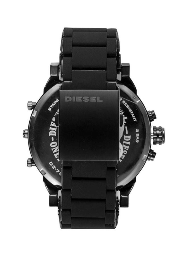 DIESEL men Mr.Daddy 2.0 Stainless Steel Chronograph Watch DZ7396 - Image 2