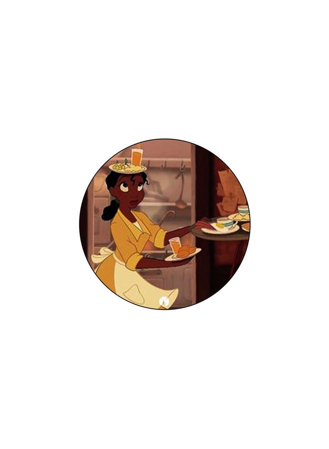 قاعدة ماوس عليها رسومات مطبوعة متعدد الألوان