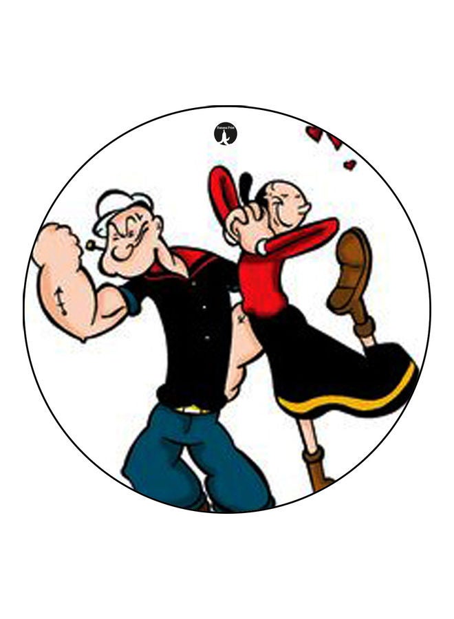 بي بي قاعدة ماوس عليها رسومات مطبوعة متعدد الألوان