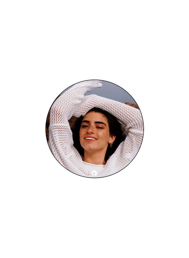 BP Printed Mouse Pad White/Beige