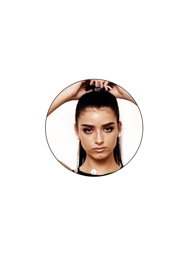 Printed Mouse Pad White/Beige