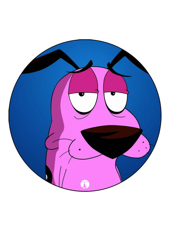 BP Printed Mouse Pad Purple/Blue/Black