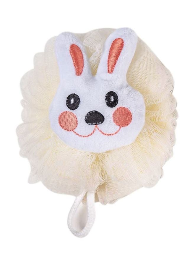 Home Concept Cartoon Shaped Bath Sponge White/Pink/Black 20x18x4cm  - Image 1