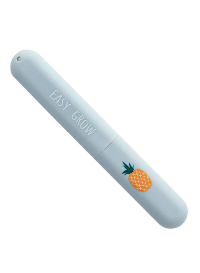 Bluelans Easy Grow Printed Toothbrush Holder Blue/Orange/Green 