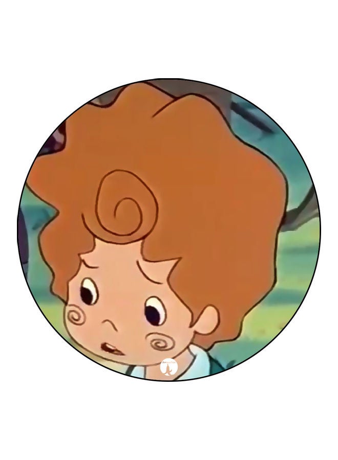 بي بي لوحة ماوس بطبعة رسوم متحركة متعدد الألوان