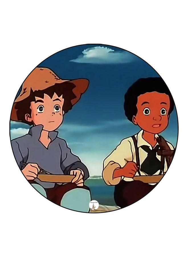 بي بي لوحة ماوس بطبعة رسوم متحركة متعدد الألوان