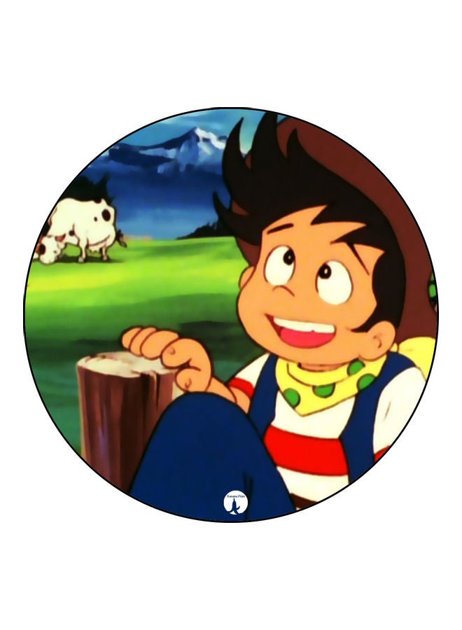 بي بي لوحة ماوس بطبعة رسوم متحركة متعدد الألوان