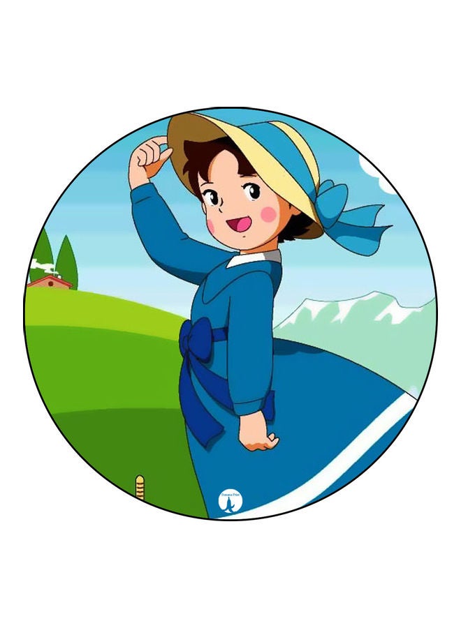 قاعدة ماوس عليها رسومات مطبوعة متعدد الألوان