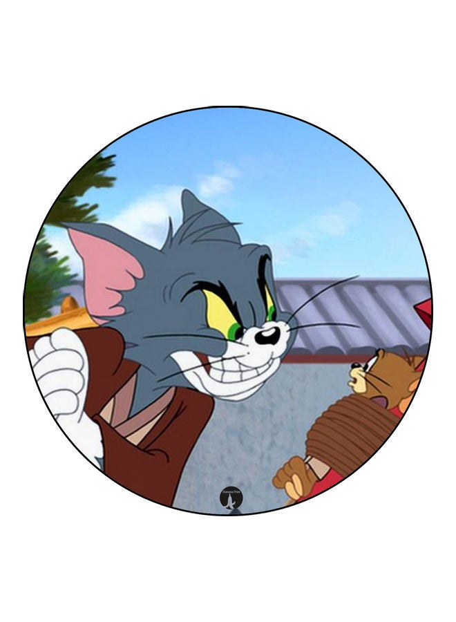 بي بي لوحة ماوس بطبعة رسوم متحركة متعدد الألوان