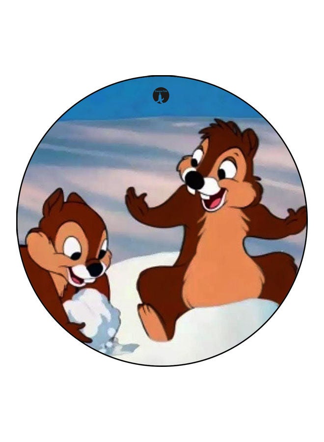 بي بي قاعدة ماوس عليها رسومات مطبوعة متعدد الألوان