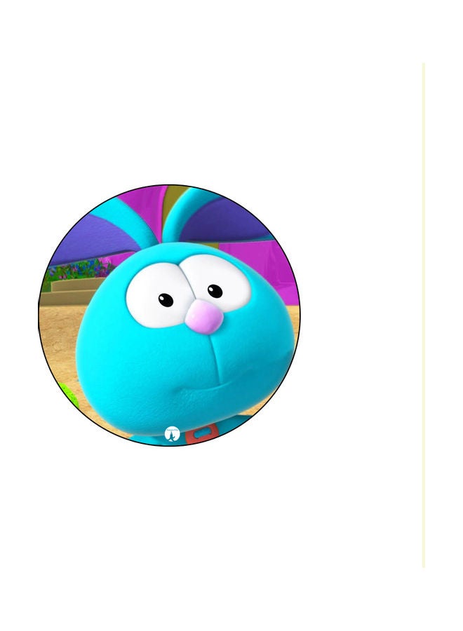 بي بي لوحة ماوس بطبعة رسوم متحركة متعدد الألوان