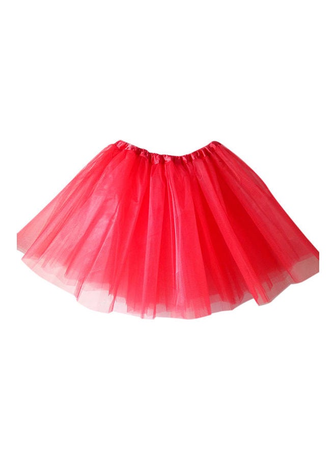 Short Dance Skirt Red  - Image 1