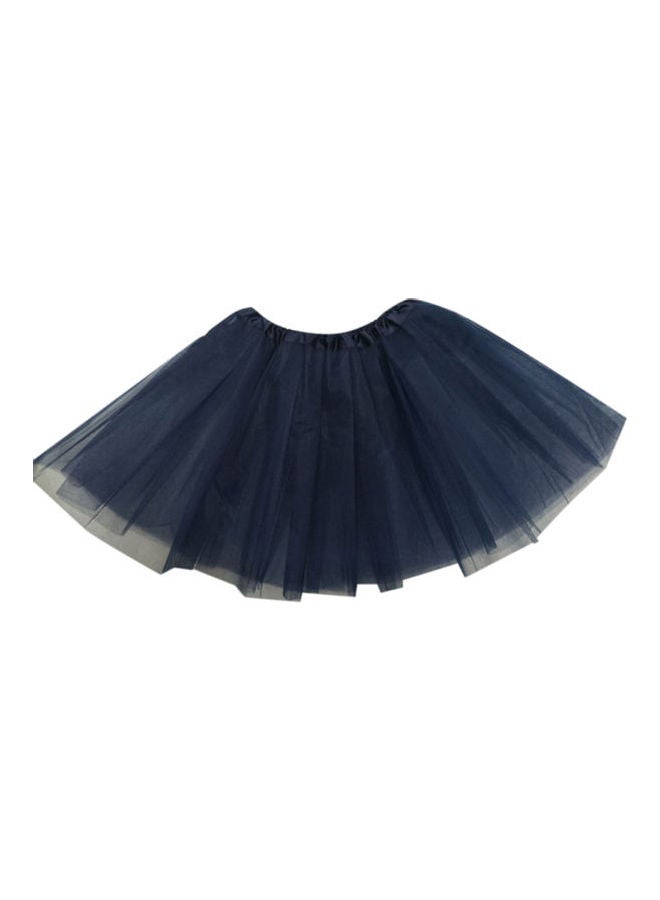 Short Dance Skirt Navy Blue  - Image 1