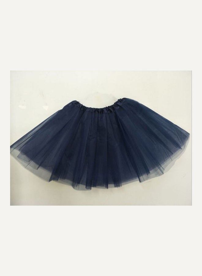 Short Dance Skirt Navy Blue  - Image 3