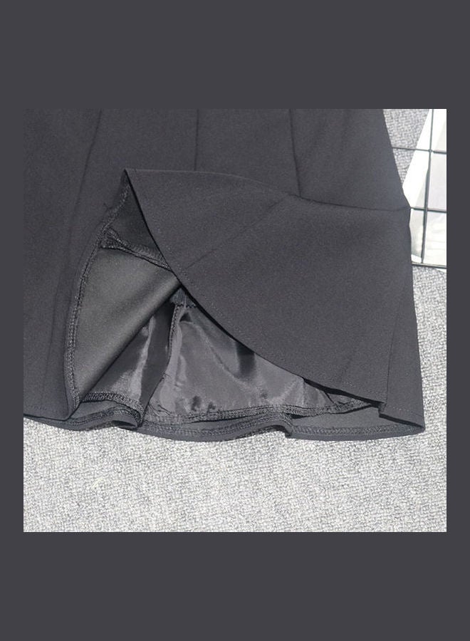 Generic - Large Hem Flouncing Skirt Black - Image 1