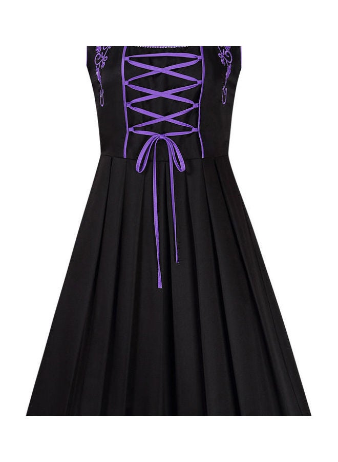 Women's Classic Dress Three Pieces Suit Purple - Image 5