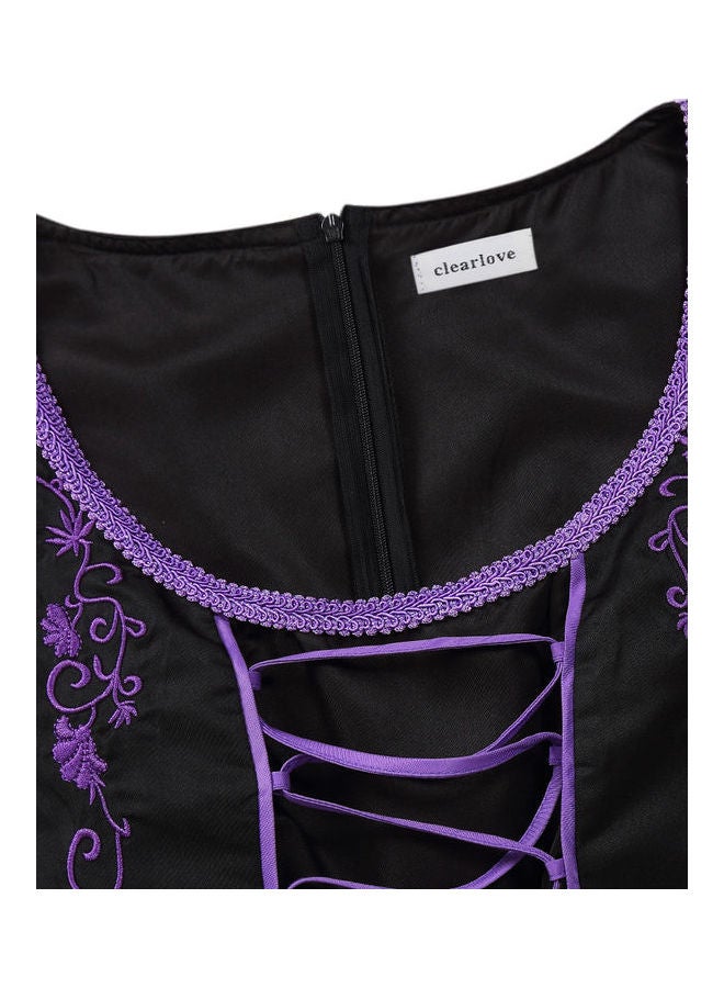 Women's Classic Dress Three Pieces Suit Purple - Image 2