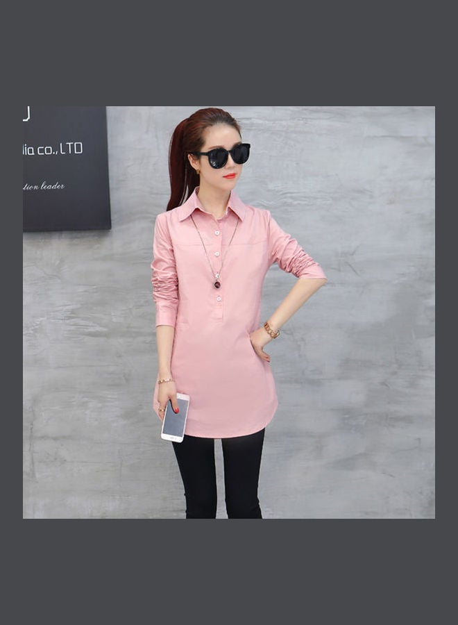 Solid Shirt Pink - Image 1