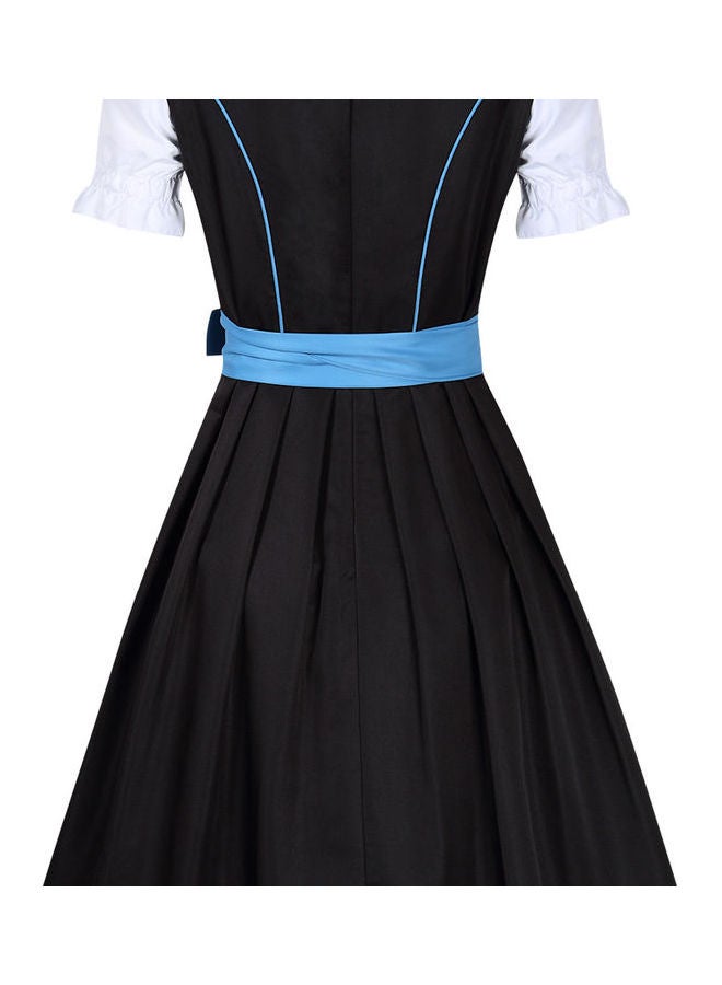 Women's Classic Dress Three Pieces Suit Light Blue - Image 4