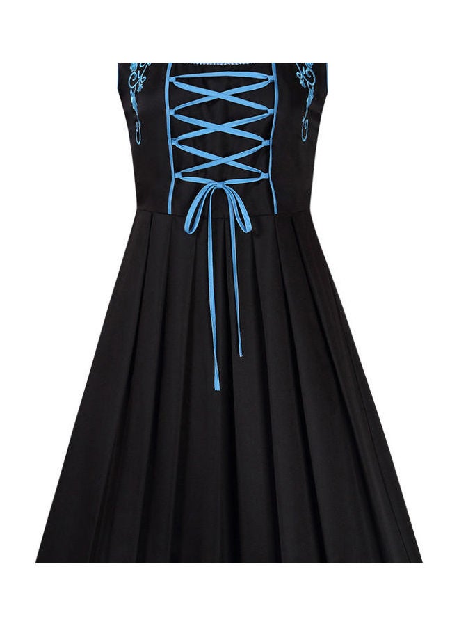 Women's Classic Dress Three Pieces Suit Light Blue - Image 5