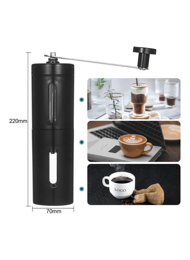 Mini Hand Grinder Coffee Machine Black 22x6x7cm - Image 5