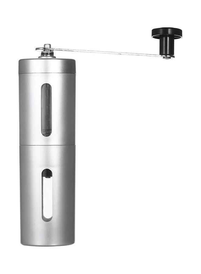 Mini Hand Grinder Coffee Machine Silver 22x6x7cm - Image 1