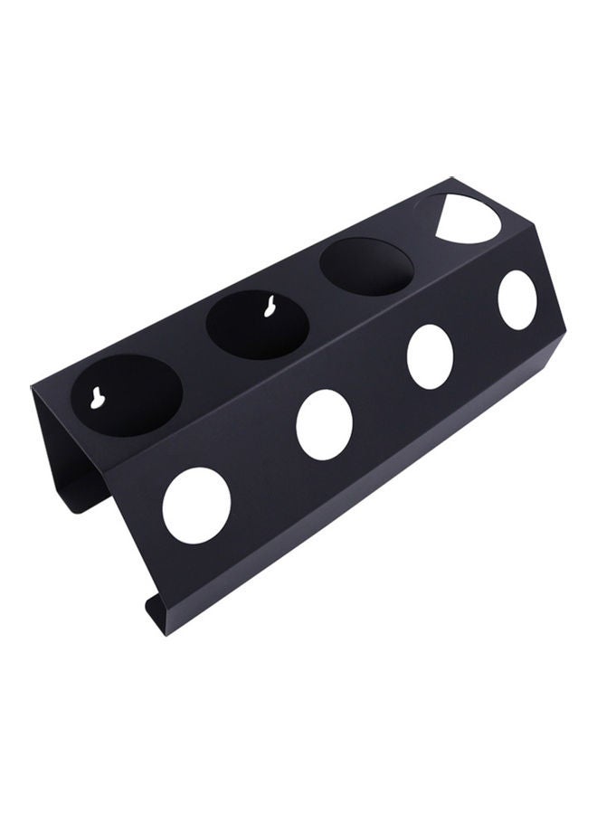 Generic 4-Holes Soda Bottle Holder Black 43x13x17cm  - Image 1