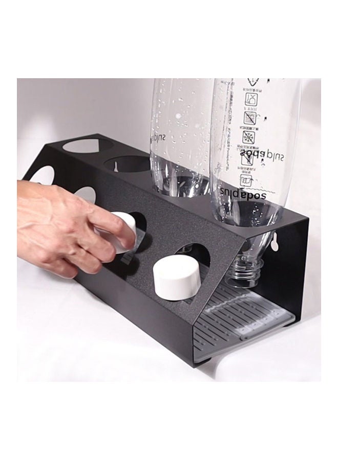 Generic 4-Holes Soda Bottle Holder Black 43x13x17cm  - Image 3