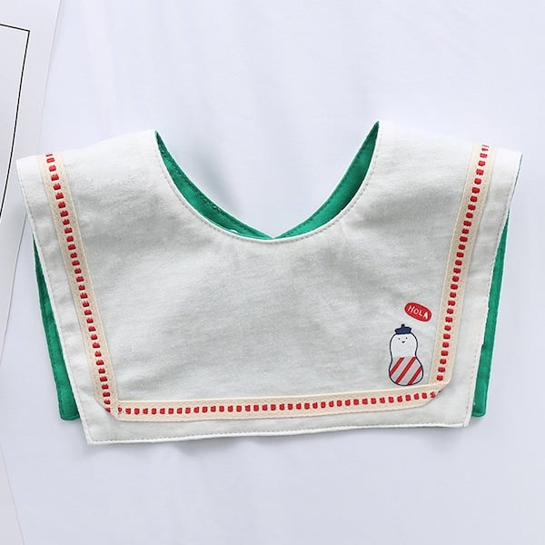 Cotton Baby Bandana Bib - Image 3