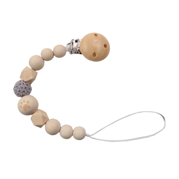 Crochet Beads Pacifier Clip - Image 5