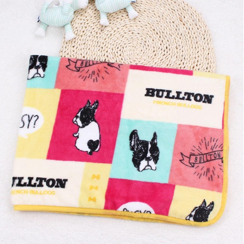 Cartoon Pattern Comfortable Soft Blanket - Image 1